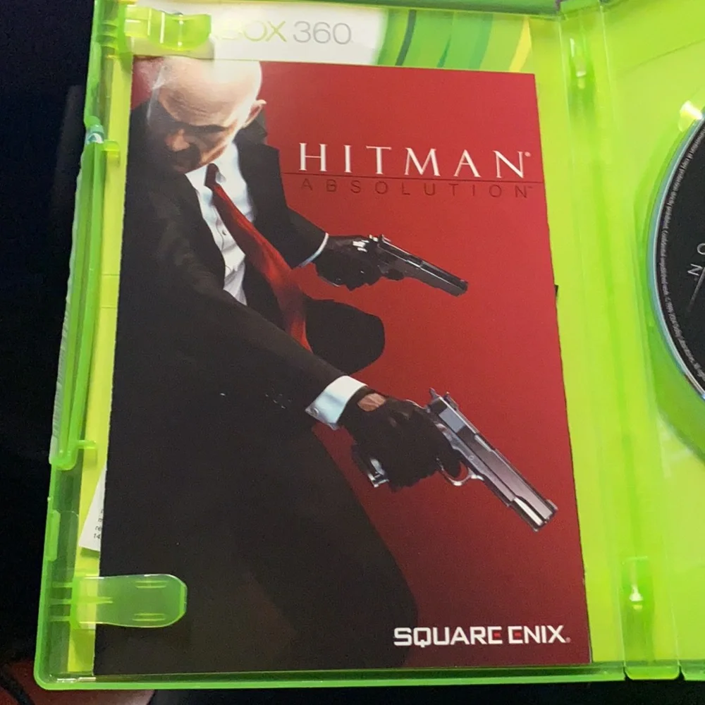 XBOX 360  Hitman game